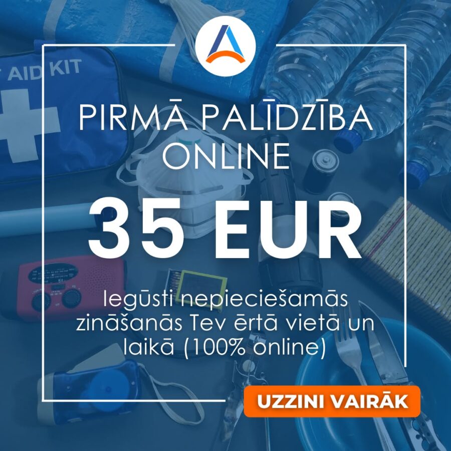 pirmās palīdzības kursi online