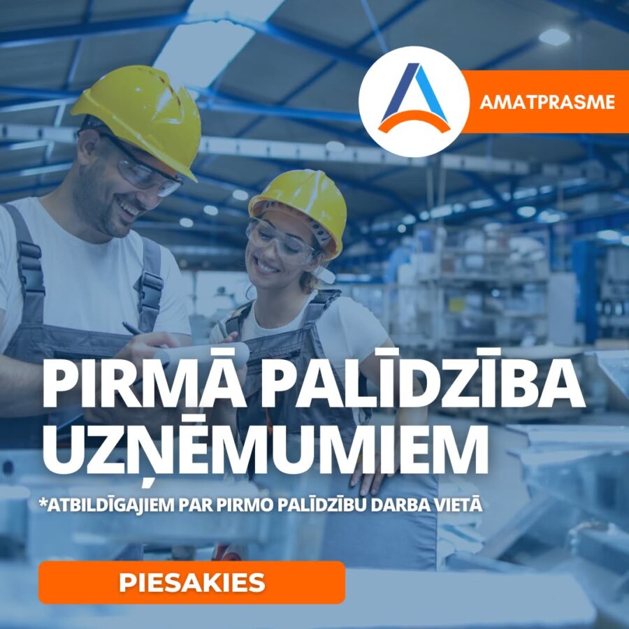 Pirmā palīdzība 4h – darbiniekiem | samariešu kursi darbiniekiem | Amatprasme.lv