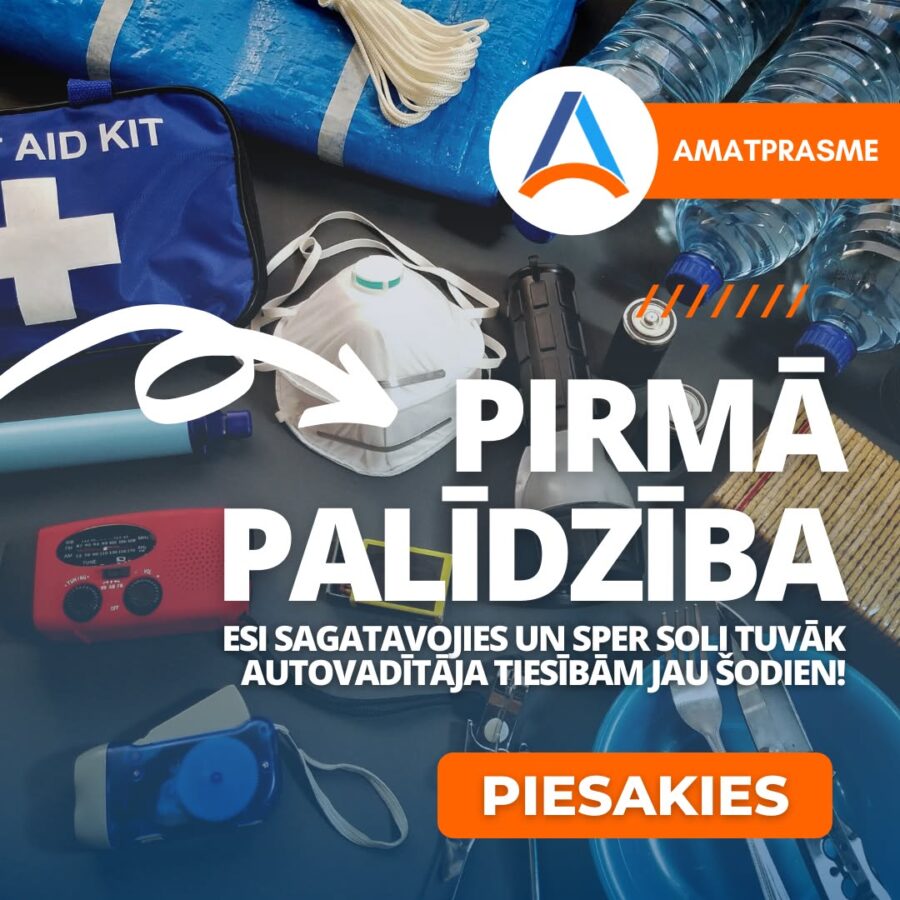 Pirmās palīdzības kursi Jēkabpilī | pmp jēkabpilī | Amatprasme.lv
