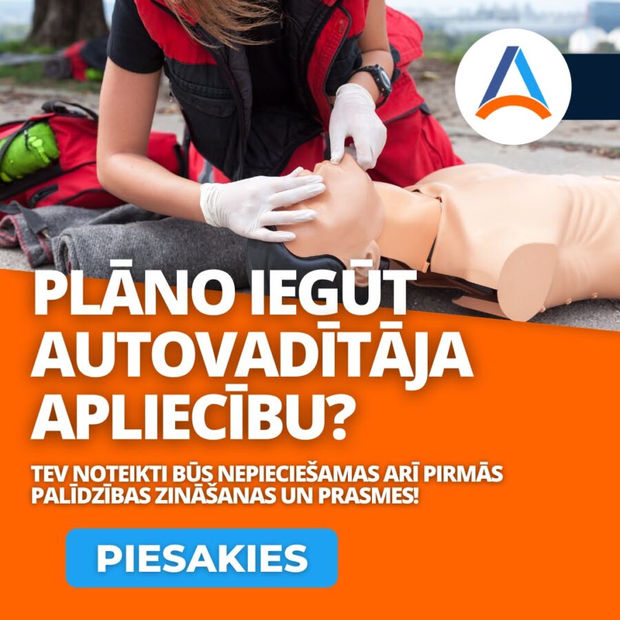 pirmās palīdzības kursi rēzeknē